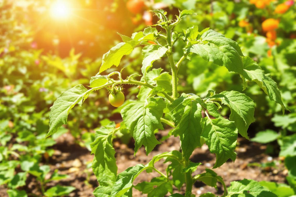 Causes principales de l'enroulement des feuilles de tomate
